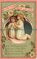 R638074 Gentle Jesus Meek And Mild. Tuck. Illustrated Hymns. Postcard Series. No - Wereld