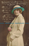 R638075 Thinking Of You On Your Birthday. Constance Worth. Rotary Photo. RP - Mundo