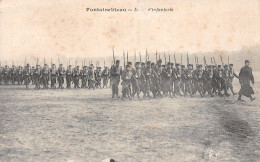 77-FONTAINEBLEAU DEFILE D INFANTERIE-N°5176-H/0259 - Fontainebleau