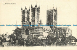 R639280 Lincoln Cathedral. Postcard - Monde