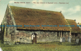 R639282 Markby Church. Linc. The Only Church In England With A Thatched Roof. Ja - Mundo