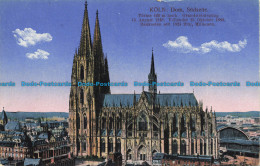 R638744 Koln. Dom. Sudseite. H. W. Postcard - Mundo