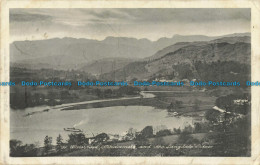 R640106 Waterhead. Windermere And The Longdale Pikes. 1910 - Monde