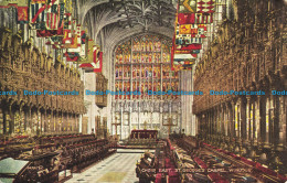 R639286 Windsor. Choir East. St. Georges Chapel. Valentine. Valesque - Wereld