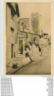 06.  ANTIBES . Maisons Construites Dans Le Roc . - Other & Unclassified