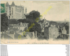 64.  PAU .  Le Chateau Vu Du Parc National . - Pau