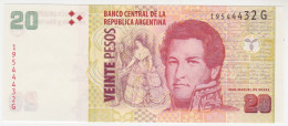 Argentina P 355 G - 20 Pesos 2016 Series G - UNC - Argentinien