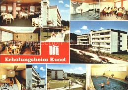 72064217 Kusel VdK Erholungsheim Kusel Speisesaal Aufenthaltsraum Kegelbahn Mini - Autres & Non Classés