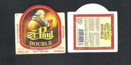 BIERETIKET - ST. PAUL - DOUBLE - 33 CL    (BE 135) - Beer