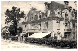 61 BAGNOLES DE L'ORNE - Pension De Famille Pasquier [REF/S009220] - Autres & Non Classés