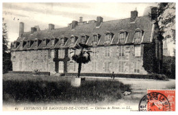 61 BAGNOLES DE L'ORNE - CHATEAU De Ranes [REF/S009232] - Autres & Non Classés