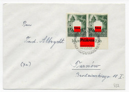 GG: Portogerechter Brief Von Krakau Nach Tarnow, MeF - Ocupación 1938 – 45