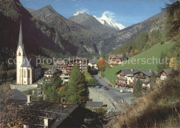 72064100 Heiligenblut Kaernten Ortsblick Kirche Grossglockner Rojach - Sonstige & Ohne Zuordnung