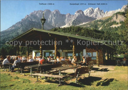 72064076 Ellmau Tirol Wochenbrunner Alm Freiterrasse Treffauer Kaiserkopf Ellmau - Altri & Non Classificati