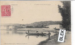89 . Yonne : Armeau : L ' Yonne Et Un Coin Du Pays . - Other & Unclassified