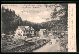 AK Schüttersmühle /Fränk. Schweiz, Post- Und Telegraphenstation  - Other & Unclassified