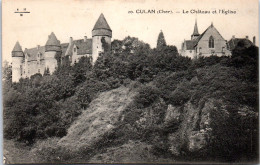 18 CULAN - Le CHATEAU Et L'eglise [REF/S010825] - Otros & Sin Clasificación