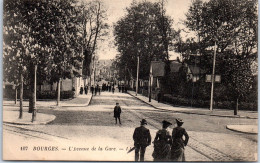18 BOURGES - L'avenue De La Gare [REF/S010875] - Andere & Zonder Classificatie