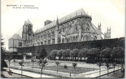 18 BOURGES - Cathedrale Et Jardin De L'archeveche [REF/S010878] - Andere & Zonder Classificatie