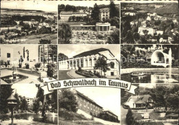 72063926 Bad Schwalbach Panorama Kuranlage Weinbrunnen Konzertpavillon Kurgarten - Bad Schwalbach