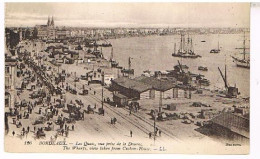 33  BORDEAUX LES QUAIS VUE PRISE  DE LA DOUANE  1918 - Bordeaux