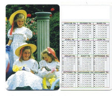 Les Demoiselles Fillette Chapeau Calendrier Calendar 1996 - Andere & Zonder Classificatie