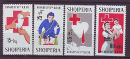 ALBANIA 1221-1224,unused - Médecine