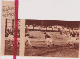 Voetbal - Match Beerschot X Belgica - Orig. Knipsel Coupure Tijdschrift Magazine - 1934 - Ohne Zuordnung