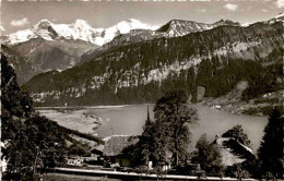 Beatenberg - Evgl. Kirche, Eiger, Mönch Und Jungfrau (261) * 25. 7. 1939 - Beatenberg