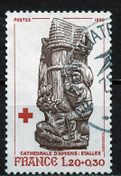 France - Frankreich 1980 Y&T N°2116 - Michel N°2231 (o) - 1,20f+30c Croix Rouge - Usati