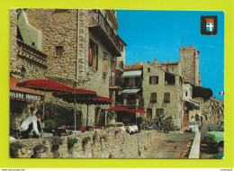 06 ANTIBES N°5301 Vieille Ville En 1978 TAVERNE PROVENCE Serveur Citroën 2CV Solex Avec Sacoche Mobylette Bleue - Antibes - Vieille Ville