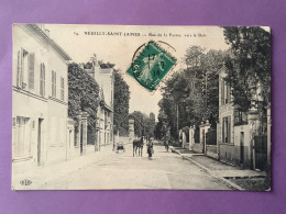 92  NEUILLY-SAINT-JAMES  Rue De La Ferme, Vers Le Bois     Bon état (carte Souple ) - Autres & Non Classés