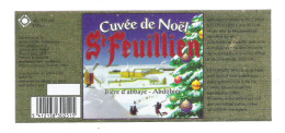 BRASSERIE FRIART - LE ROEULX-  ABBAYE ST. FEUILLIEN - CUVEE DE NOEL   (BE 179) - Bière