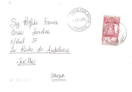 1958 L.60 ANNIVERSARIO VITTORIA LETTERA ESTERO - 1946-60: Poststempel