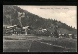 AK Adelboden, Pension Hari Zum Schlegeli Mit Nachbarhäusern  - Adelboden