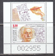 Bulgaria 2019 - 140th Birthday Of Albert Einstein, Mi-Nr. 5414Zf., MNH** - Neufs