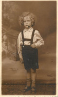 Romania Foto Pilescu Busteni Children Portraits Souvenir Photo Postcard 1938 - Roumanie