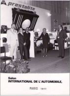 Photographie Originale Salon De L'automobile  PARIS 1971 - Stand Batterie PRESTOLITE - Automobiles