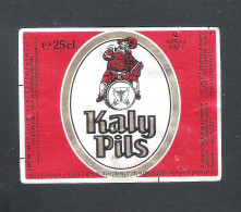KALY  PILS - 25 CL   - 1 BIERETIKET  (BE 196) - Beer