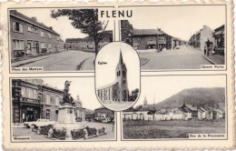 Flenu       Ecrit Avec Timbre - Mons