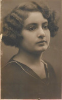 Romania Portraits Souvenir Photo Postcard Lady Portrait 1925 Bucuresti Studio Foto Royal - Romania