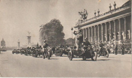 Cpa Chenillette D'infanterie Et Motos Side-car - 1939-45