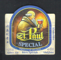 BIERETIKET - ST. PAUL - SPECIAL  - 33 CL (BE 203) - Bière