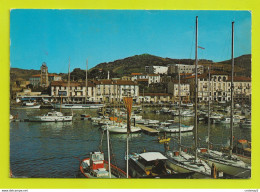 66 PORT VENDRES Vue Panoramique Sur Le Port En 1978 Beau Voilier Yacht Citroën 2CV Ami 6 - Port Vendres