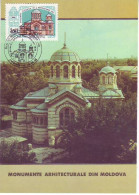 1994  Moldova  Chisinau   Maxicard. The Church Of St. Panteleimon. Christianity Architecture. - Christianity