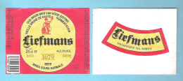 BIERETIKET -  LIEFMANS  - 25 CL  (BE 208) - Bier