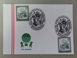 Österreich Pro Juventute - Mit Sonderstempel 31. 8. 1986 St. Christophen, 100 Jahre Freiwilige Feuerwehr (Nr.1928) - Sonstige & Ohne Zuordnung