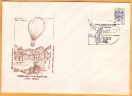 1994 Moldova Moldavie Moldau  Iordache Cuparentco  210  Anniversary Balloon. Aeronaut. - Moldova