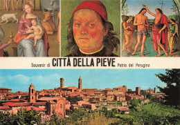 ITALIE - Souvenir Di Citta Della Pieve Patria Del Perugino - Multi-vues - Carte Postale Ancienne - Perugia