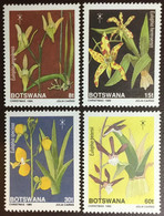 Botswana 1989 Christmas Orchids MNH - Orchideeën